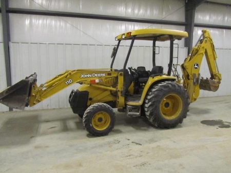 John Deere 110 Loader Backhoe